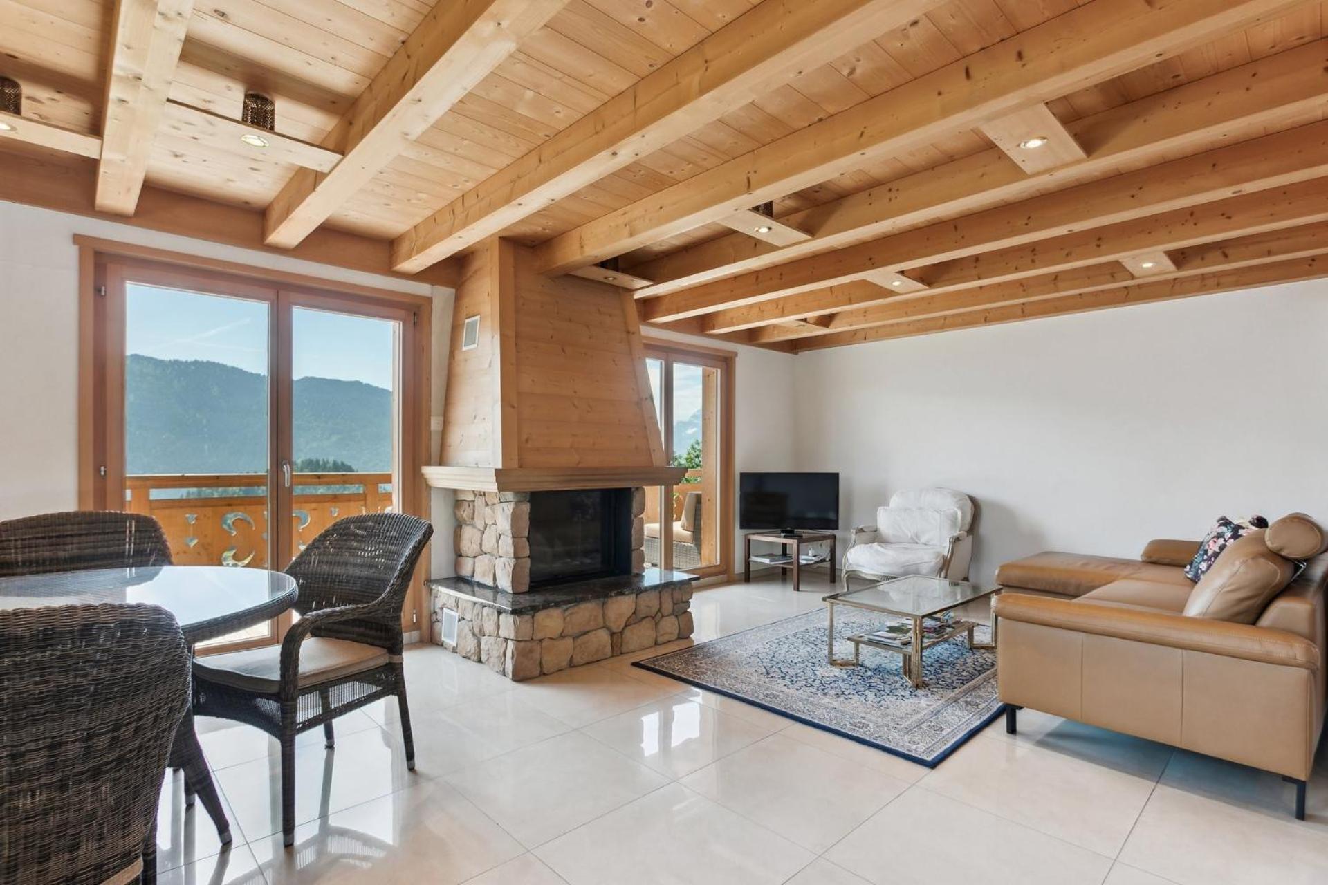Winterfell Villa Leysin Bagian luar foto