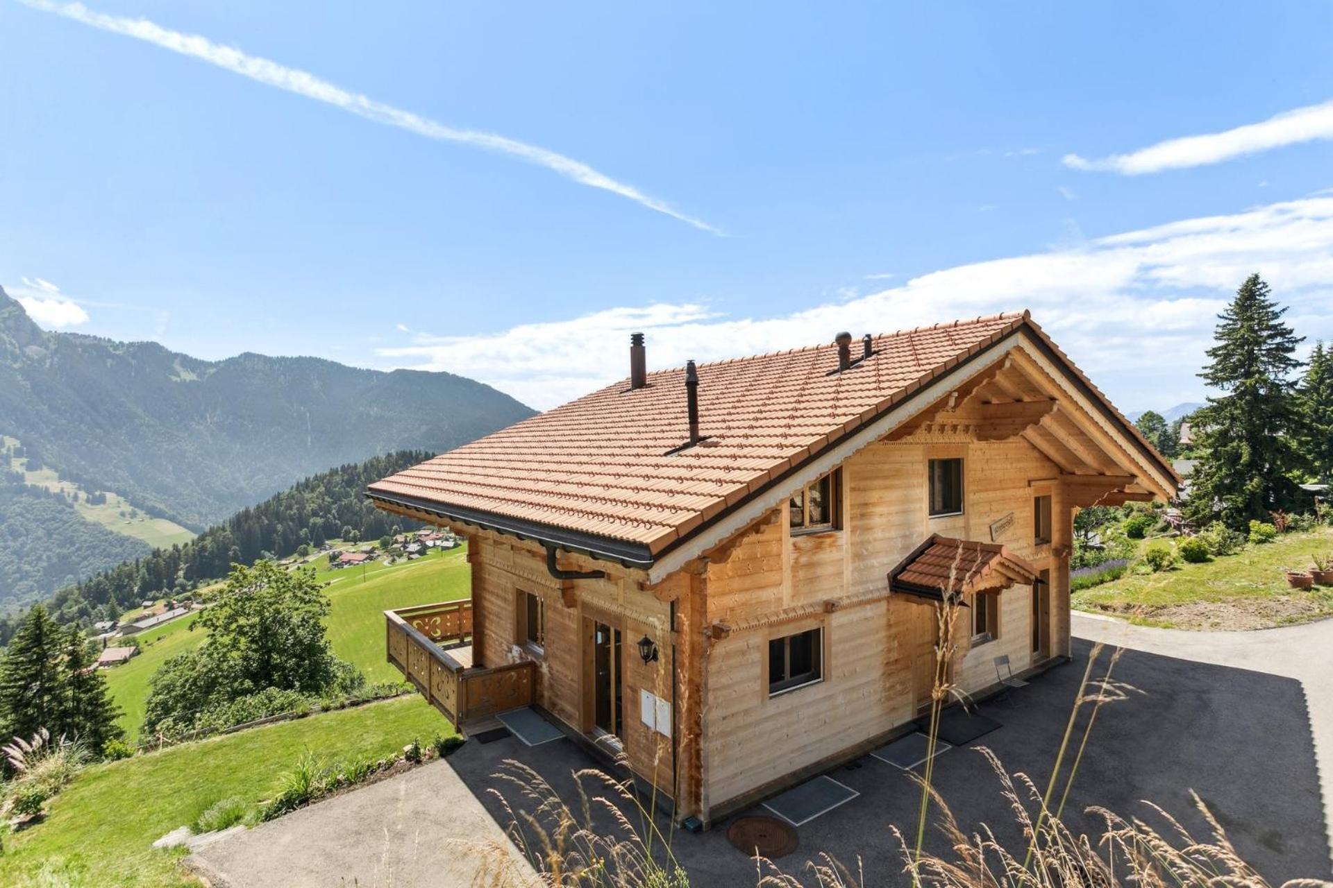 Winterfell Villa Leysin Bagian luar foto