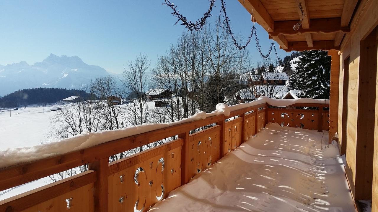 Winterfell Villa Leysin Bagian luar foto