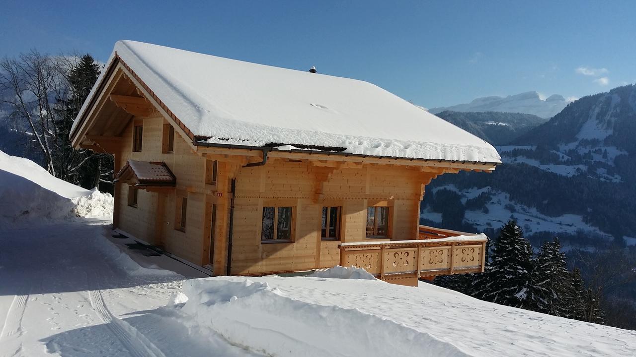 Winterfell Villa Leysin Bagian luar foto