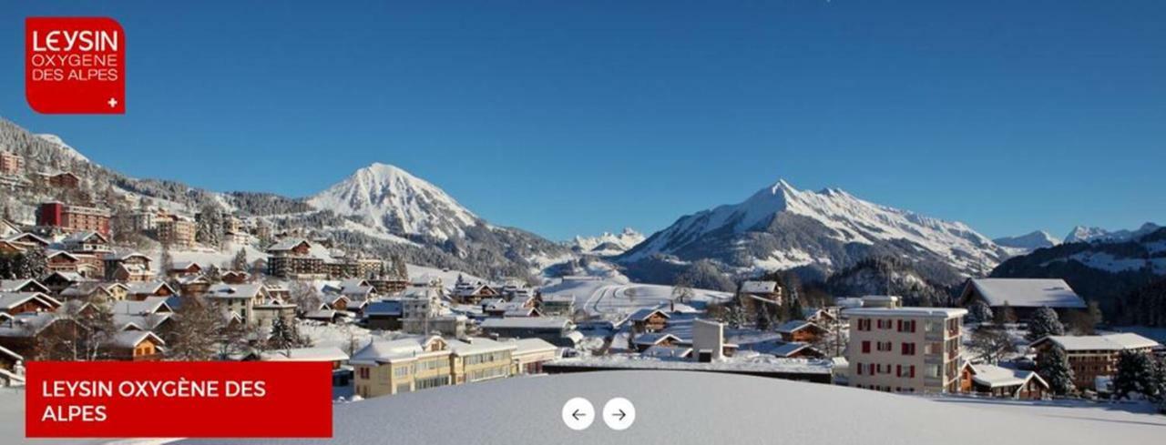 Winterfell Villa Leysin Bagian luar foto